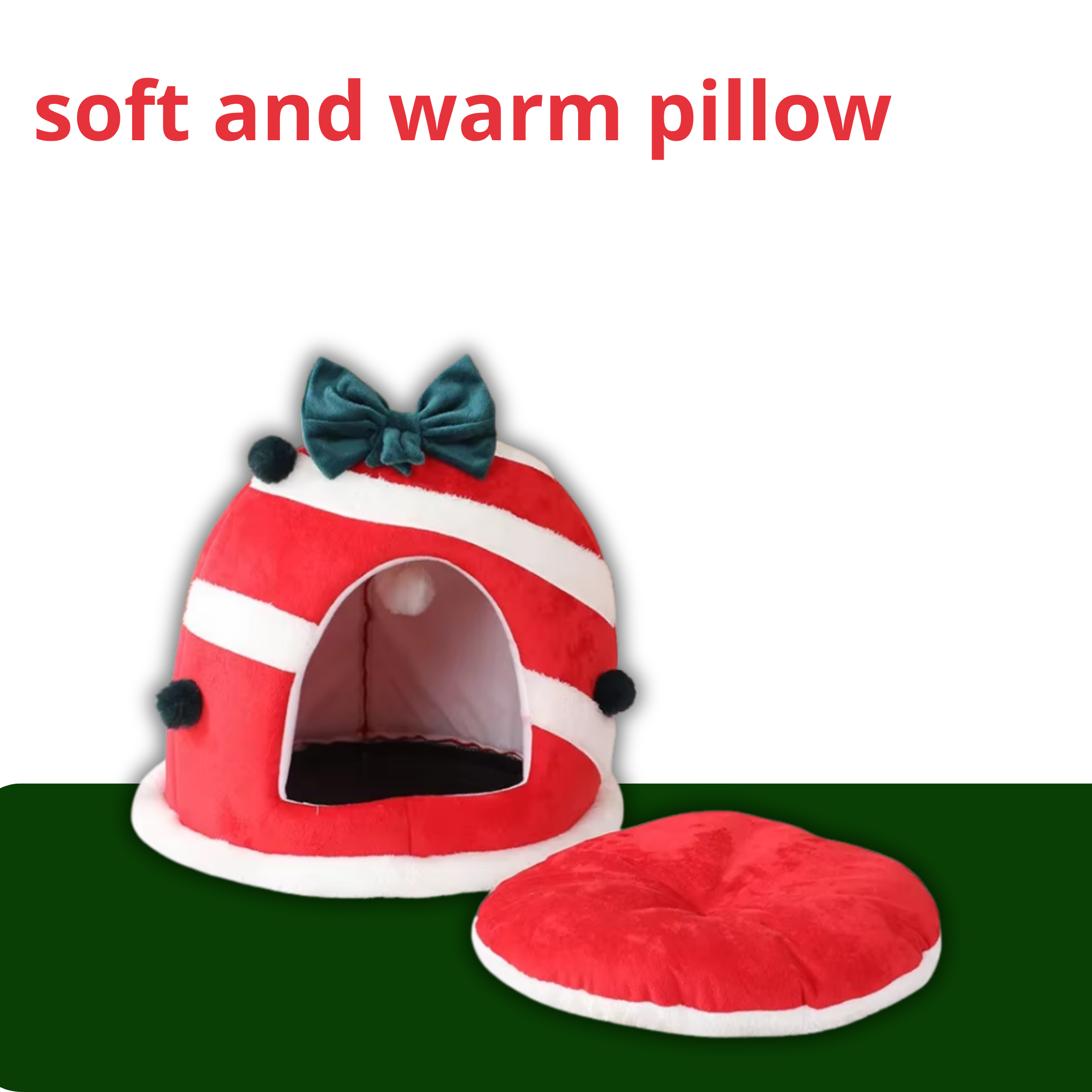 Santa Paws Bed